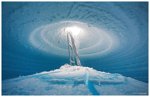 Stairway to heaven (ice cave)
