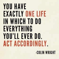 Quit second-guessing everything and just GO FOR IT.