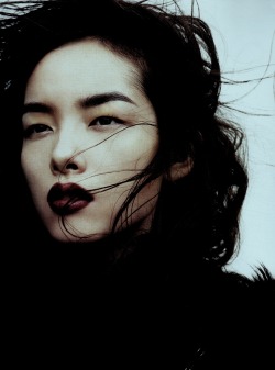 goth-nymphet:  pradaphne:  Fei Fei Sun photographed by Josh Olins