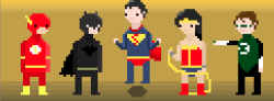 it8bit:  8-bit Justice League  Created & submitted by Jordan