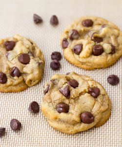 gastrogirl:  really chewy chocolate chip cookies. 