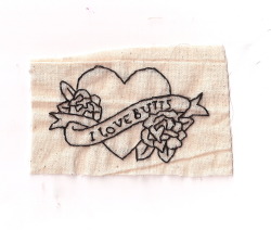  Who doesnt, right?? I made a patch out of my recent drawing