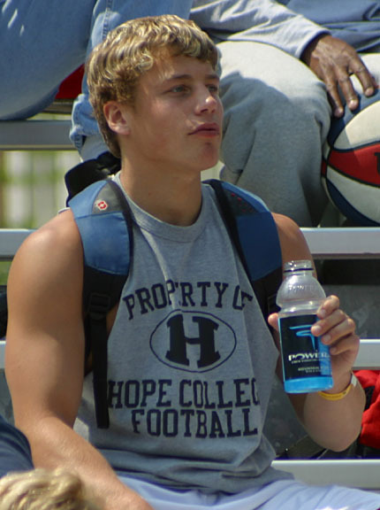 Unaware that his Powerade had been spiked with plentiful amounts of the experimental hypno-drug, the beautiful jock would soon find his eyes drifting from the cheer leading squad to the hard-muscled boys running their practice drills. He wouldn’t
