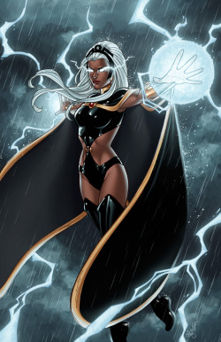 bathedinflames:  “Lightning Storm”, pencils by Jamie Fay,
