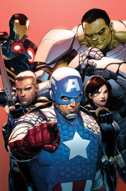 comicartappreciation:  Avengers #1 (variant cover) // Steve McNiven 