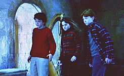 the-globet-of-fire:      “The Golden Trio”     