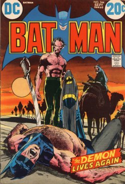 comicbookcovers:  Batman #244, September 1972, cover by Neal