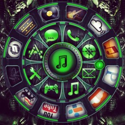 Music folder. #iphone4 #iatsaliens #jailbreak #instaphoto #music