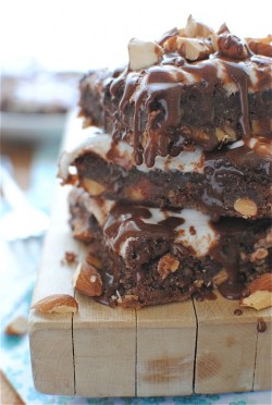 foodopia:  mississippi mud brownies: recipe here 