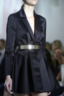 styletrove:  STYLE HYPE: Tuxedo jacket dress @ Dior. 