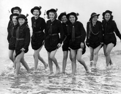 Girls of the 7th Manchester Regiment Church Girls Brigade (Rochdale