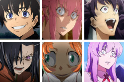  Welcome to Mirai Nikki the show where no one is sane..for long