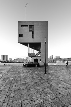 n-architektur:  bridge watchers house, rotterdam bolles   wilson