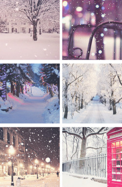 chanelhamblett:  2/∞ - my favourite things - Snow. 