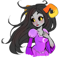 emubutt:  matespritkind:  kiwibutt:  Derse Aradia, warm up drawing