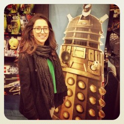 So oblivious to my impending extermination&hellip; (at Forbidden Planet)