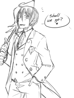 mischievousmonarch:  Jesus take the prndl I just drew dapper