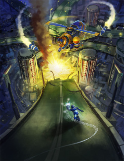 thechief0:  Megaman X Highway Tribute by DrawingNightmare If