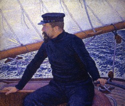 brazenswing:  Théo Van Rysselberghe: Paul Signac at the helm