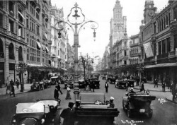 Downtown of Rio, Rio Branco Avenue (1910’s)