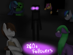 ask-teenage-pipsqueak:  Thank you all for over 260 Followers,