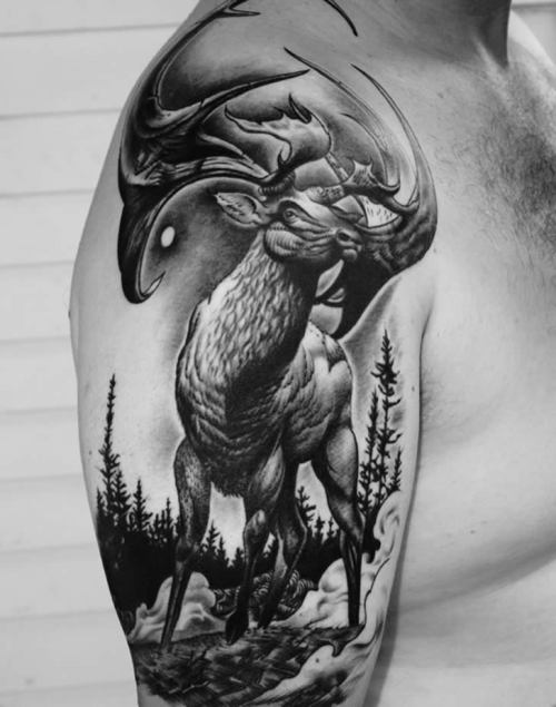 Amazing tattoo art by Megan Hoogland