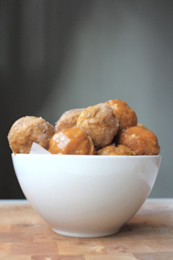 drinksandfoods:  Pumpkin Donut Holes Ingredients Donut Holes