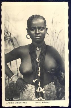 xxxelasetchbook:  Peoples of the world: Abyssinia af2 vintage