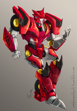 uniformshark:  Redesign of TFP Knock Out into a MTMTE version