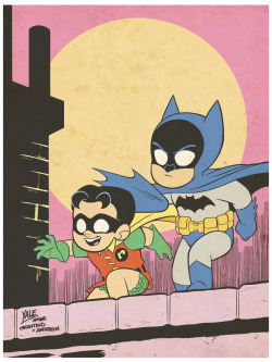 dcu:  One of my favorite pieces from yalestewart:  Batman and