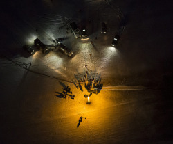 sagansense:  Surreal Images of Soyuz Landing in the Dark Here’s