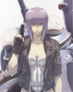 catiebriehart:  One of my favorite animes, Ghost in the Shell.