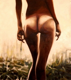 thomassaliot:  P’tit Cul  Just finished Oil on canvas 80/100 cm