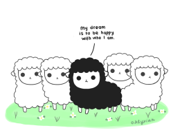 oblyvian:  Nothing’s wrong with black sheep. 