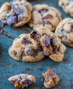 gastrogirl:  molasses triple chocolate cookies. 