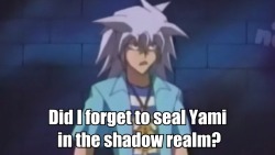 kittykura28:  Oh Bakura you silly kitty :3 