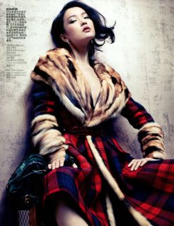 journaldelamode:  Du Juan by Sharif Hamza for Vogue China August