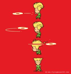 dorkly:  Guile’s Haircut Here comes the sonic boom.  …really?