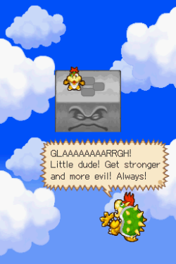 suppermariobroth:  A touching moment between Bowser and himself.