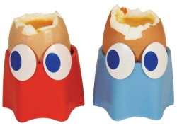 mahlibombing:  Pac-Man Ghost Egg Cups Available for £6.99 from