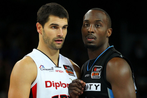 Kevin Lisch, former college basketball player at SLU, now playing pro ball in the Land Down Under.