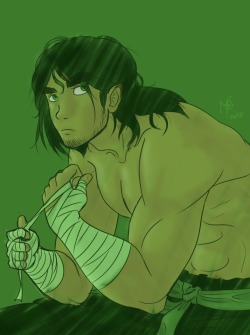 …and then I decided to draw an older Bolin with long