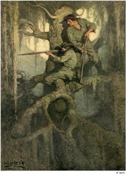 driveintheaterofthemind:  “Cease Firing” by NC Wyeth 