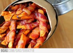 Bacon fries