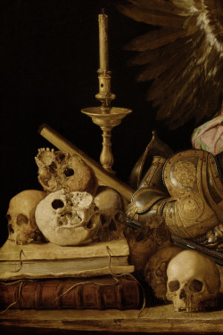 poisonwasthecure:   Allegory of Vanity (detail) Antonio de Pereda