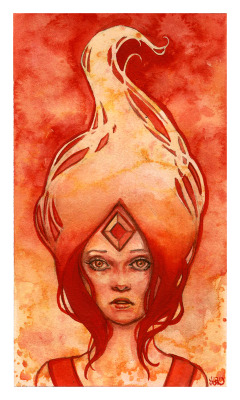 kellymckernan:  My version of Flame Princess from one of my favorite