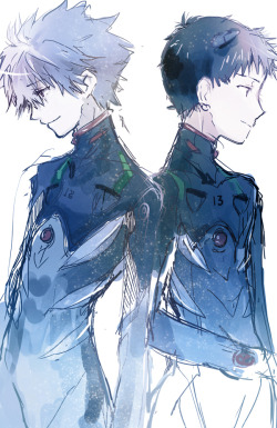 circuitbird: I have a lot of feelings about Shinji and Kaworu.