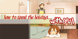  How to spend your holidays Yui Style~ 