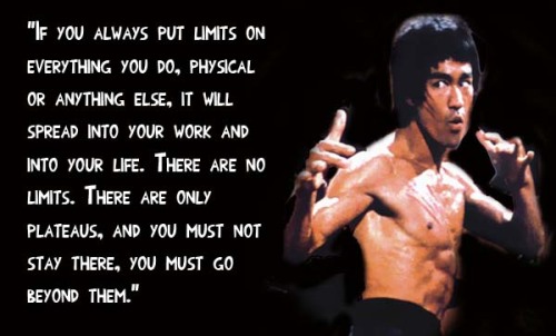 Brilliant inspiration from Bruce Lee