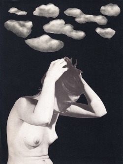 Bob May - Nude with clouds